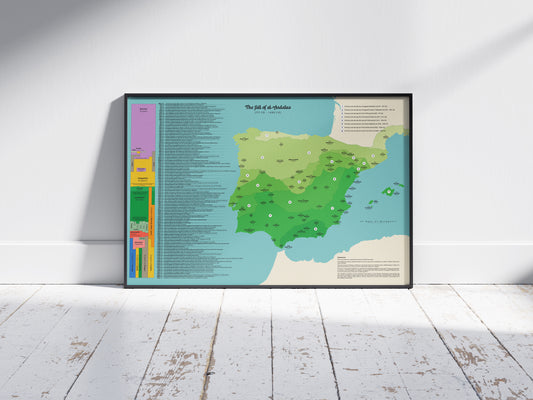 Fall of al-Andalus Map