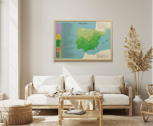 Fall of al-Andalus Map