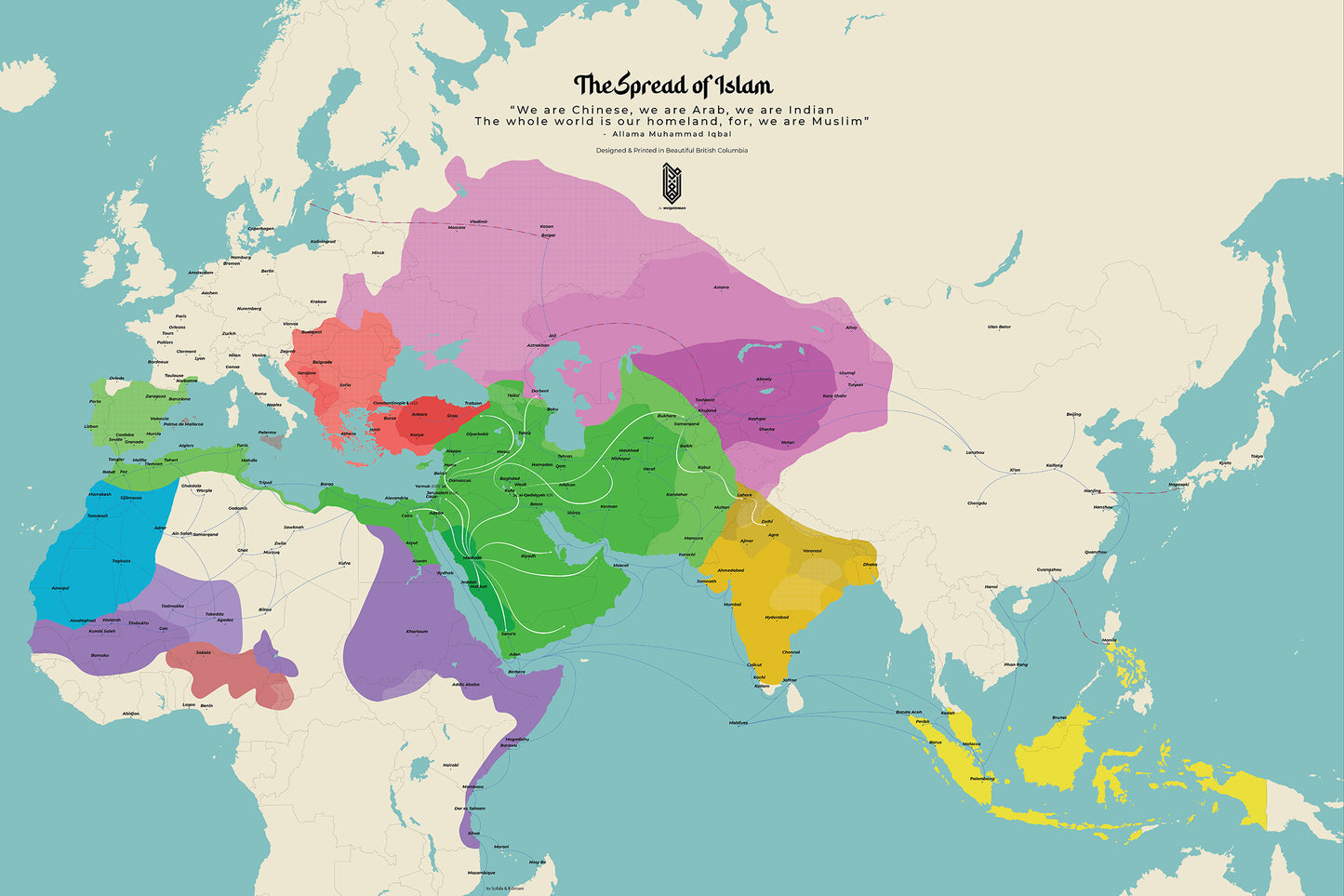 Spread of Islam Poster [PRE-ORDER]