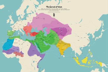 Spread of Islam Poster [PRE-ORDER]
